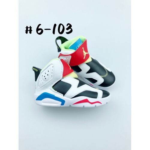 Air Jordan 6 VI Kids Shoes For Kids #948174 $60.00 USD, Wholesale Replica Air Jordan 6 VI Kids Shoes