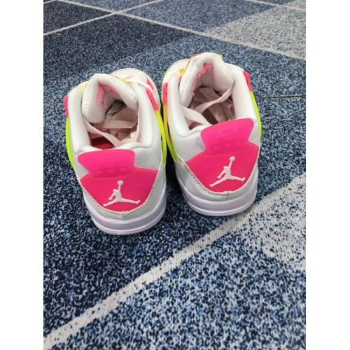 Replica Air Jordan 4 IV Kids Shoes For Kids #948183 $56.00 USD for Wholesale
