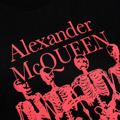 Replica Alexander McQueen T-shirts Short Sleeved For Unisex #948278 $27.00 USD for Wholesale