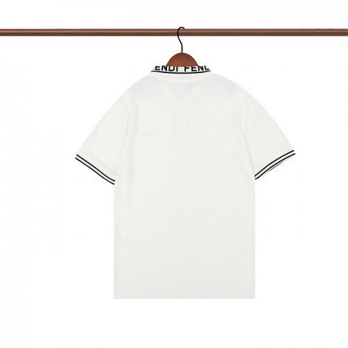 Replica Fendi T-Shirts Short Sleeved For Men #948402 $36.00 USD for Wholesale