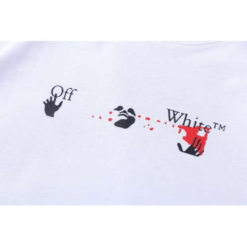 Replica Off-White T-Shirts Short Sleeved For Unisex #948533 $29.00 USD for Wholesale