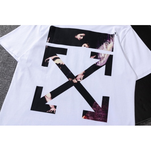 Replica Off-White T-Shirts Short Sleeved For Unisex #948536 $29.00 USD for Wholesale