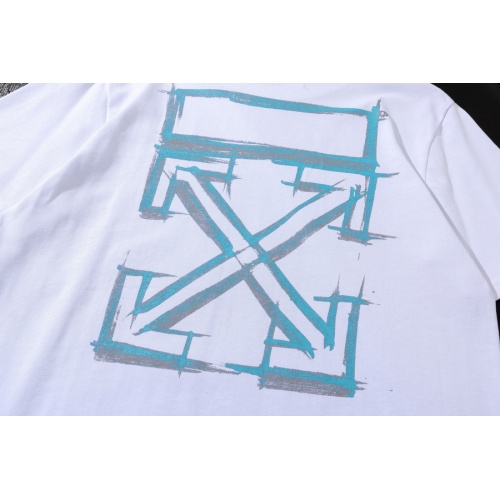 Replica Off-White T-Shirts Short Sleeved For Unisex #948541 $29.00 USD for Wholesale