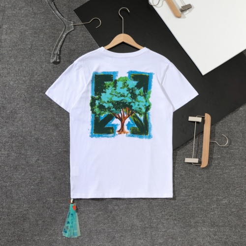 Off-White T-Shirts Short Sleeved For Unisex #948544 $29.00 USD, Wholesale Replica Off-White T-Shirts