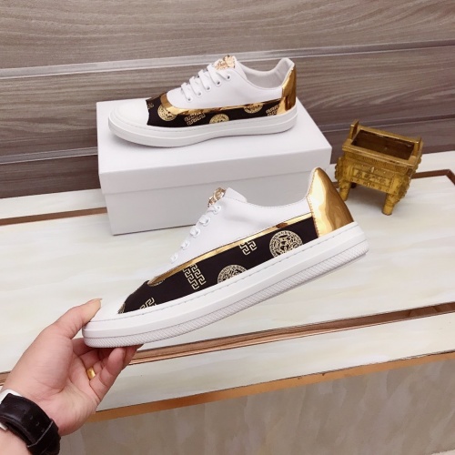 Replica Versace Casual Shoes For Men #948566 $78.00 USD for Wholesale