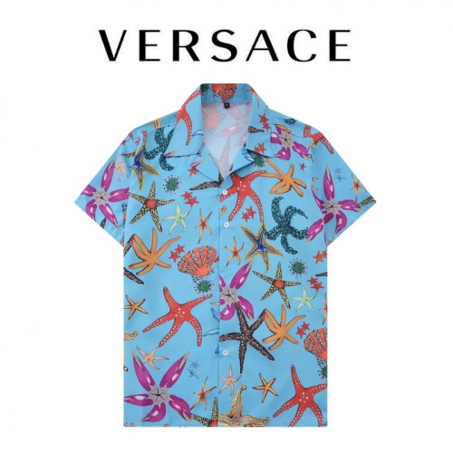 Versace Shirts Short Sleeved For Men #948568 $34.00 USD, Wholesale Replica Versace Shirts