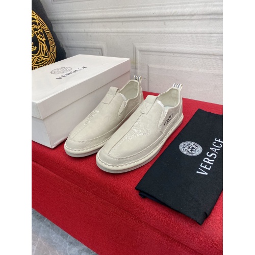 Replica Versace Casual Shoes For Men #948570 $78.00 USD for Wholesale