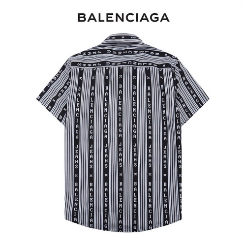 Replica Balenciaga Shirts Short Sleeved For Men #948623 $34.00 USD for Wholesale