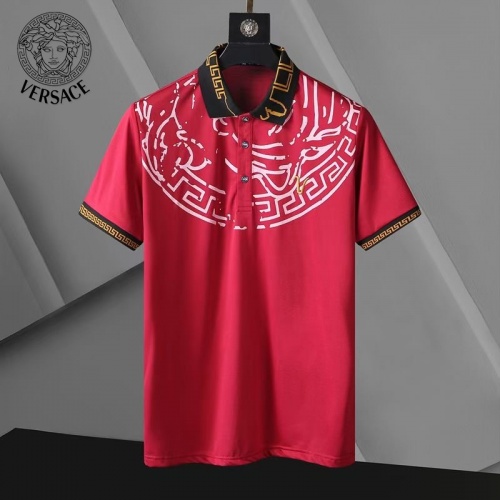 Versace T-Shirts Short Sleeved For Men #948676 $29.00 USD, Wholesale Replica Versace T-Shirts