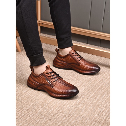 Replica Prada Casual Shoes For Men #948704 $100.00 USD for Wholesale