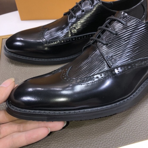Replica Hermes Leather Shoes For Men #948714 $88.00 USD for Wholesale