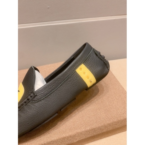 Replica Fendi Leather Shoes For Men #948743 $75.00 USD for Wholesale