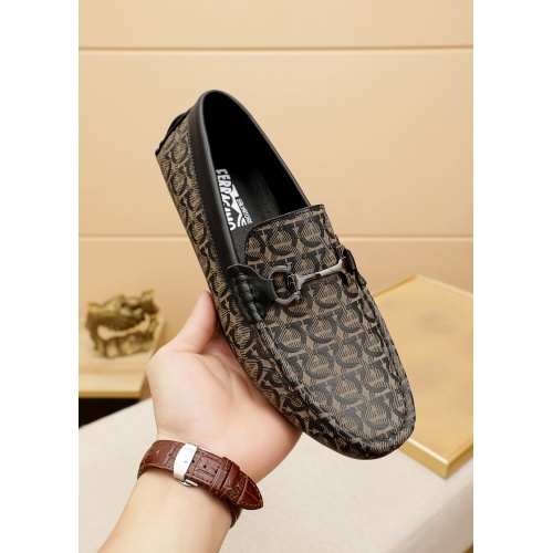 Ferragamo Leather Shoes For Men #948746 $70.00 USD, Wholesale Replica Salvatore Ferragamo Leather Shoes