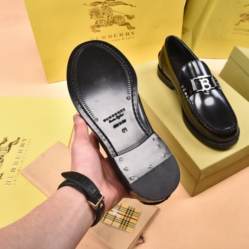 Replica Burberry Leather Shoes For Men #948773 $165.00 USD for Wholesale