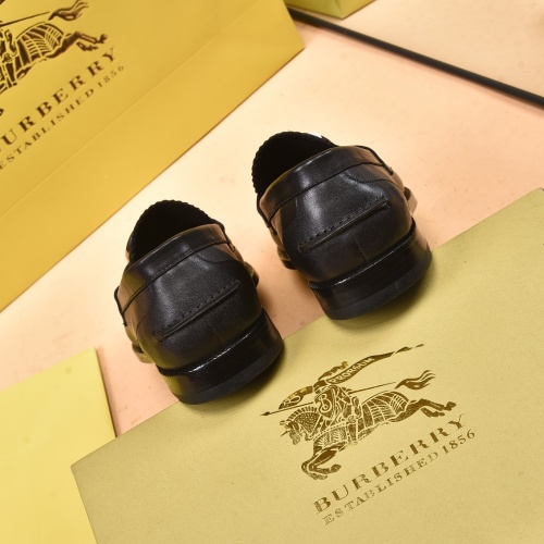 Replica Burberry Leather Shoes For Men #948776 $165.00 USD for Wholesale