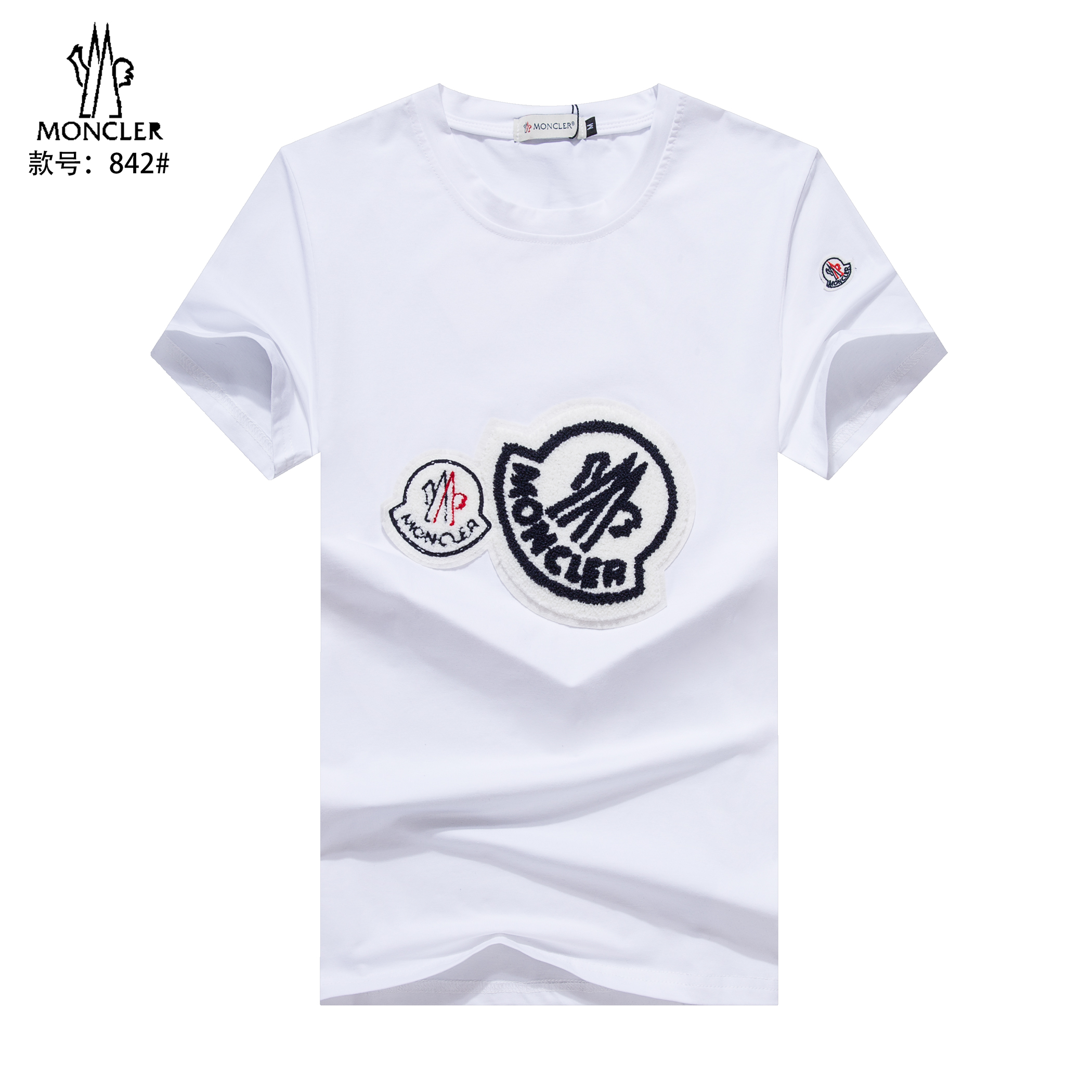 moncler small logo t shirt