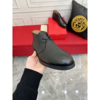 $102.00 USD Ferragamo Leather Shoes For Men #946980