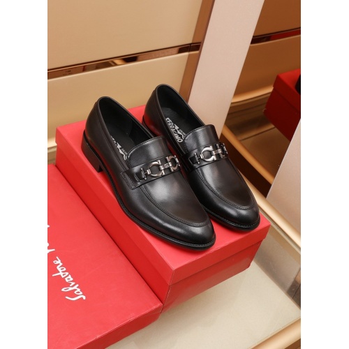 Ferragamo Leather Shoes For Men #948875 $88.00 USD, Wholesale Replica Salvatore Ferragamo Leather Shoes