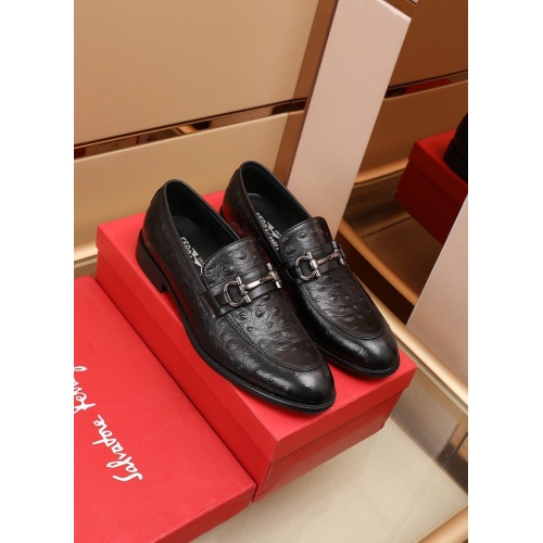 Ferragamo Leather Shoes For Men #948876 $88.00 USD, Wholesale Replica Salvatore Ferragamo Leather Shoes