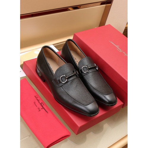 Ferragamo Leather Shoes For Men #948881 $125.00 USD, Wholesale Replica Salvatore Ferragamo Leather Shoes