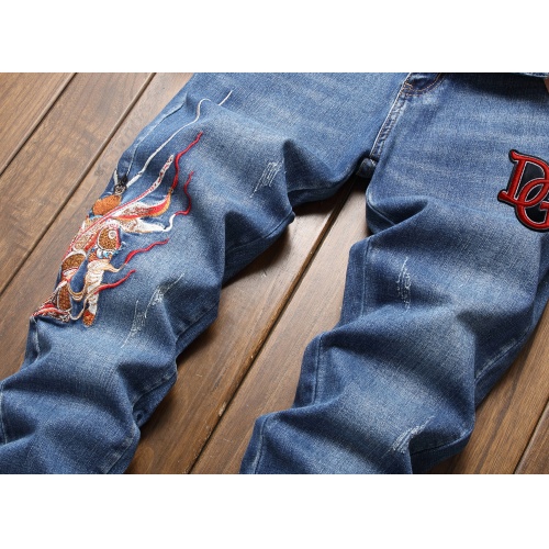 Replica Dolce & Gabbana D&G Jeans For Men #948902 $48.00 USD for Wholesale