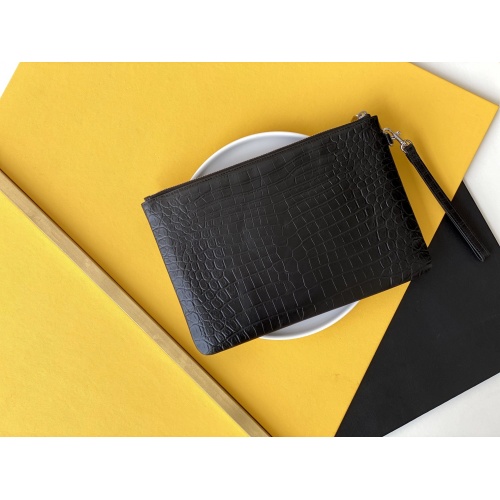 Replica Yves Saint Laurent YSL Wallets For Men #949203 $158.00 USD for Wholesale
