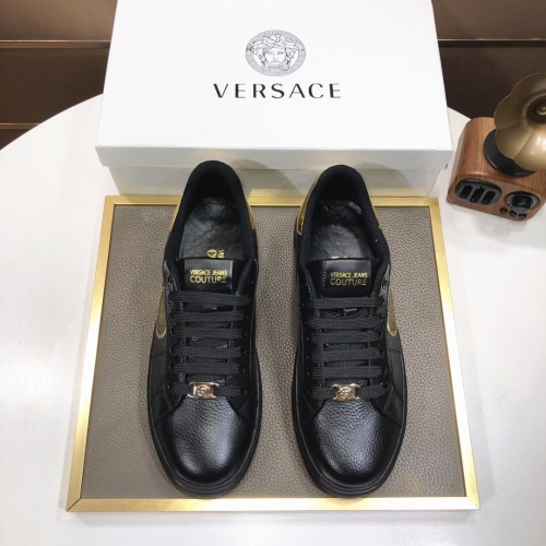 Replica Versace Casual Shoes For Men #949522 $80.00 USD for Wholesale