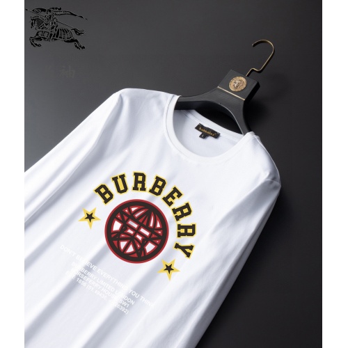 Replica Burberry T-Shirts Long Sleeved For Men #949529 $36.00 USD for Wholesale