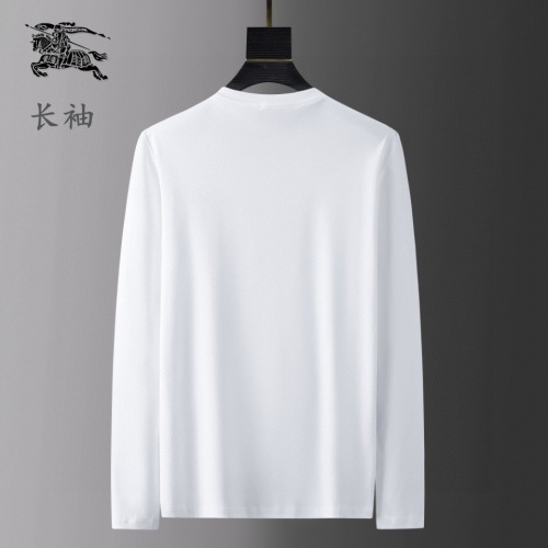 Replica Burberry T-Shirts Long Sleeved For Men #949531 $36.00 USD for Wholesale