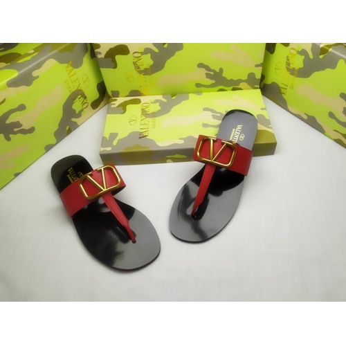Replica Valentino Slippers For Women #949726 $41.00 USD for Wholesale