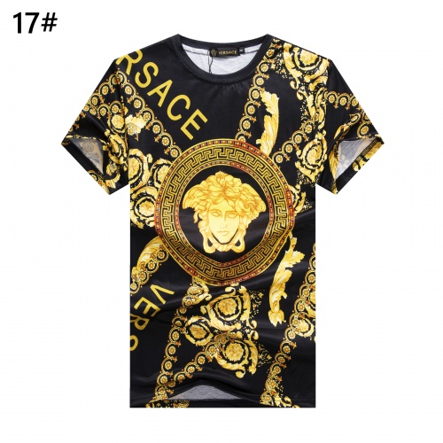 Replica Versace Tracksuits Short Sleeved For Men #950037 $56.00 USD for Wholesale