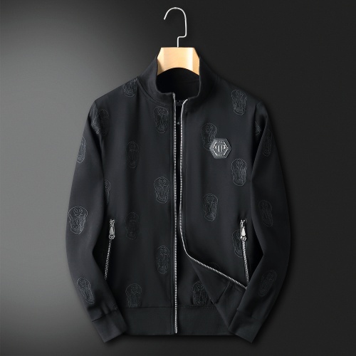 Replica Philipp Plein PP Tracksuits Long Sleeved For Men #950058 $92.00 USD for Wholesale