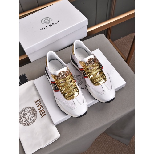 Replica Versace Casual Shoes For Men #950075 $80.00 USD for Wholesale