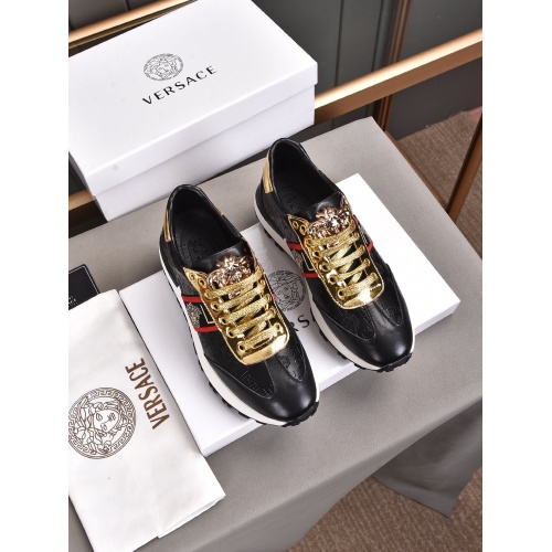 Replica Versace Casual Shoes For Men #950076 $80.00 USD for Wholesale