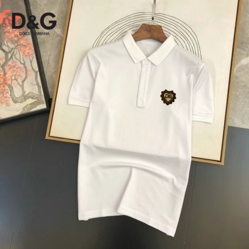 Dolce &amp; Gabbana D&amp;G T-Shirts Short Sleeved For Men #950156 $29.00 USD, Wholesale Replica Dolce &amp; Gabbana D&amp;G T-Shirts