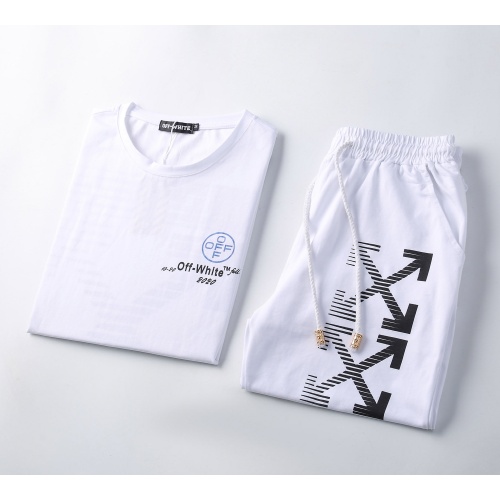 Replica Off-White Tracksuits Short Sleeved For Men #950202 $48.00 USD for Wholesale