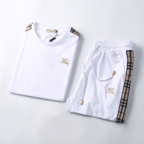 Replica Burberry Tracksuits Short Sleeved For Men #950205 $48.00 USD for Wholesale
