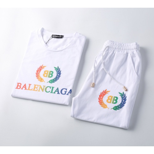 Replica Balenciaga Fashion Tracksuits Short Sleeved For Men #950207 $48.00 USD for Wholesale