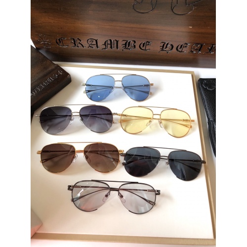 Replica Chrome Hearts AAA Quality Sunglasses #950326 $68.00 USD for Wholesale