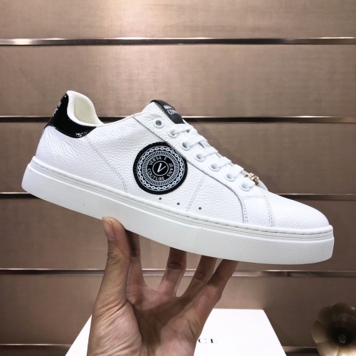 Replica Versace Casual Shoes For Men #950438 $80.00 USD for Wholesale