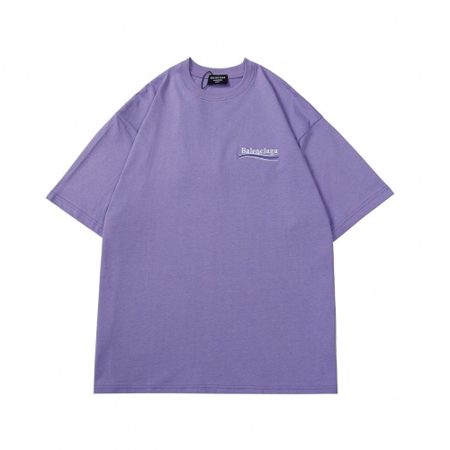 Replica Balenciaga T-Shirts Short Sleeved For Unisex #950585 $40.00 USD for Wholesale
