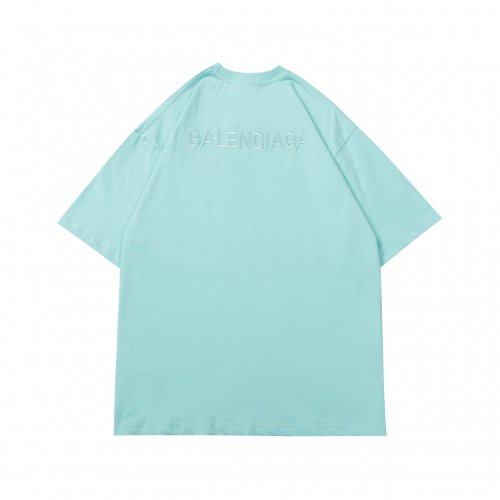 Replica Balenciaga T-Shirts Short Sleeved For Unisex #950587 $40.00 USD for Wholesale