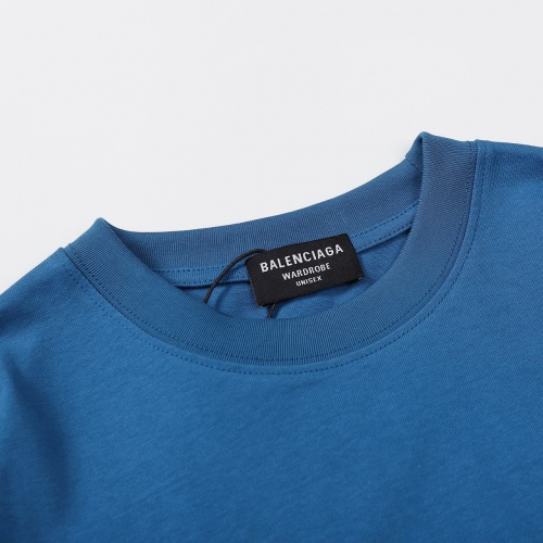 Replica Balenciaga T-Shirts Short Sleeved For Unisex #950588 $40.00 USD for Wholesale