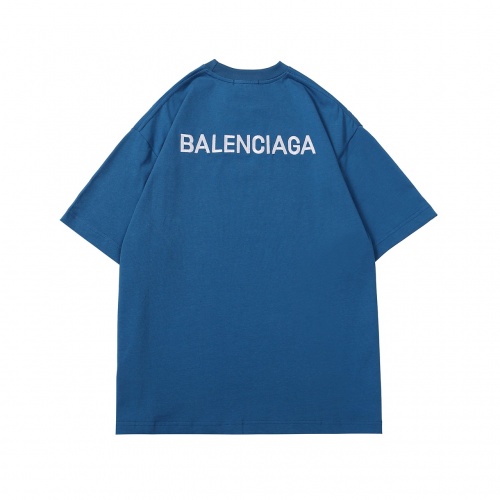 Replica Balenciaga T-Shirts Short Sleeved For Unisex #950588 $40.00 USD for Wholesale