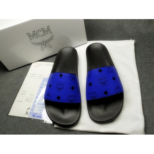 MCM Slippers For Women #950704 $41.00 USD, Wholesale Replica MCM Slippers