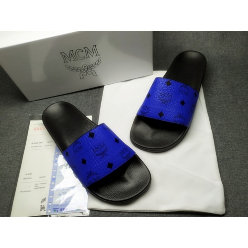Replica MCM Slippers For Women #950704 $41.00 USD for Wholesale