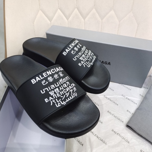 Replica Balenciaga Slippers For Men #950723 $42.00 USD for Wholesale