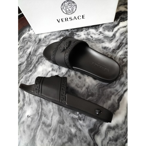 Replica Versace Slippers For Women #950750 $42.00 USD for Wholesale