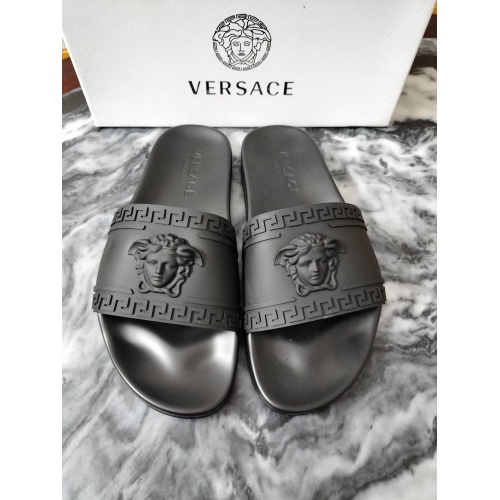 Versace Slippers For Men #950751 $42.00 USD, Wholesale Replica Versace Slippers