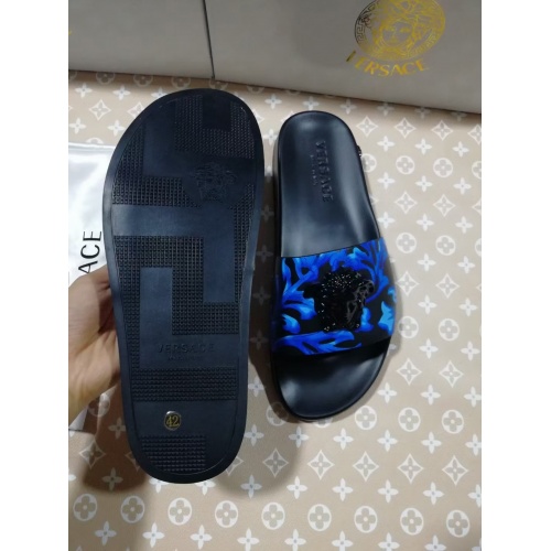 Replica Versace Slippers For Women #950786 $42.00 USD for Wholesale